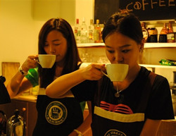深圳咖啡培训---品尝制作的咖啡