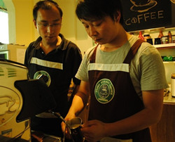 深圳南山咖啡培训---教学情景
